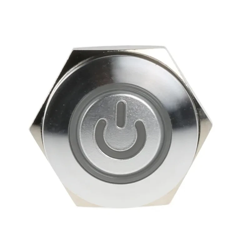 RS PRO Illuminated Push Button Switch Latching SPST Red LED 16 mm Cutout Panel Mount IP67 36 V dc 175-9303