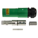 ITT Cannon Veam Powerlock IP67 Green Cable Mount 1P Straight Industrial Power Connector 400A 1kV NLS-E-GN-S120-M40A