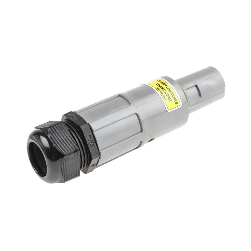 ITT Cannon Industrial Power Connector 1 Pole, Rated at 400A, 1kV, Cable Mount, IP65/IP67, Grey NLDFT-3-GY-L-S120-M40A