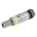 ITT Cannon Industrial Power Connector 1 Pole, Rated at 400A, 1kV, Cable Mount, IP65/IP67, Grey NLDFT-3-GY-L-S120-M40A