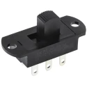 C & K Panel Slide Switch DPDT 12A Nylon S602031SS03Q