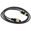 Turck Sensor Actuator Cable M12 3-Pin Female to M12 3-Pin Male Polyurethane Jacket 1.5m RKC8.302T-1.5-RSC4T/TXL320