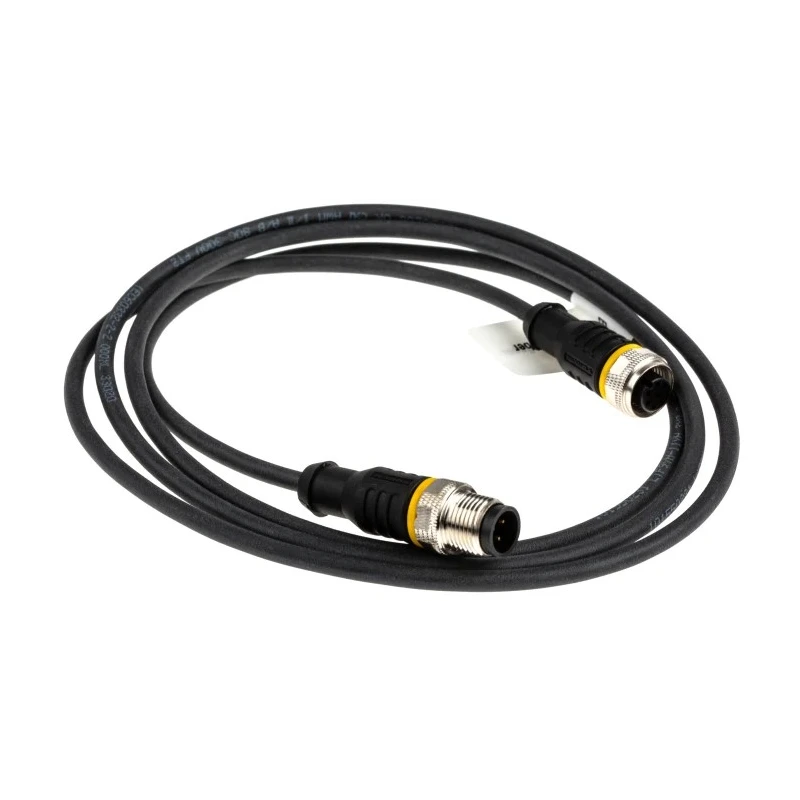 Turck Sensor Actuator Cable M12 3-Pin Female to M12 3-Pin Male Polyurethane Jacket 1.5m RKC8.302T-1.5-RSC4T/TXL320