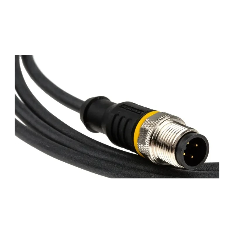 Turck Sensor Actuator Cable M12 3-Pin Female to M12 3-Pin Male Polyurethane Jacket 1.5m RKC8.302T-1.5-RSC4T/TXL320