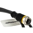 Turck Sensor Actuator Cable M12 3-Pin Female to M12 3-Pin Male Polyurethane Jacket 1.5m RKC8.302T-1.5-RSC4T/TXL320