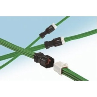 Hirose DF62W Female Crimp Connector Housing 2.2 mm Pitch 2 Way 1 Row Straight 