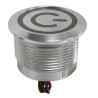 RS PRO Capacitive Switch Latching Momentary Illuminated RGB NPN IP68 24V DC 1A 20mm 175-8655