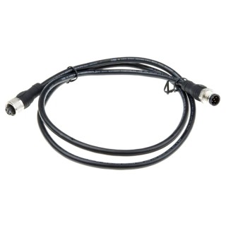 ABB Jokab Sensor Actuator Cable 5 Way M12 Female to Male Connector, 1m Length 2TLA020056R2000 M12-C112