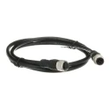 ABB Jokab Sensor Actuator Cable 5 Way M12 Female to Male Connector, 1m Length 2TLA020056R2000 M12-C112