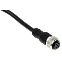 ABB Jokab Sensor Actuator Cable 5 Way M12 Female to Male Connector, 1m Length 2TLA020056R2000 M12-C112