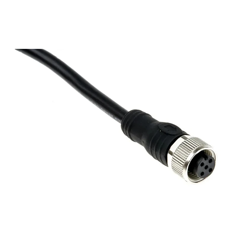 ABB Jokab Sensor Actuator Cable 5 Way M12 Female to Male Connector, 1m Length 2TLA020056R2000 M12-C112