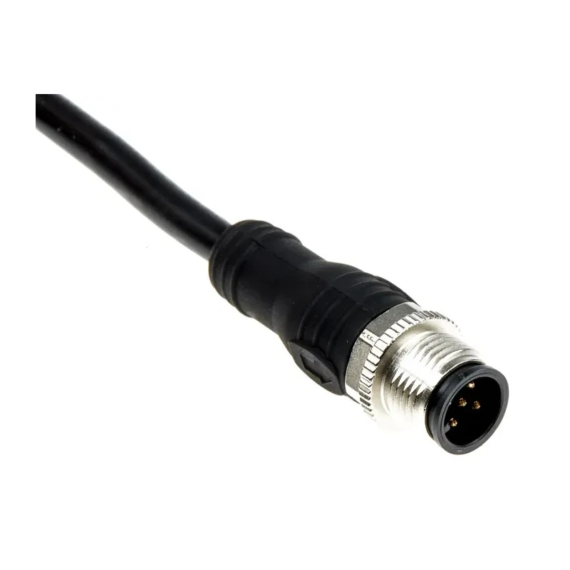 ABB Jokab Sensor Actuator Cable 5 Way M12 Female to Male Connector, 1m Length 2TLA020056R2000 M12-C112