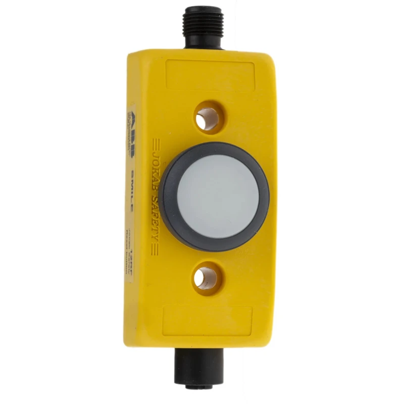 ABB Jokab Smile 12 RG Series Reset Illuminated Emergency Stop Push Button, Panel Mount, 32.2 mm Cutout, 1 2TLA030053R2700