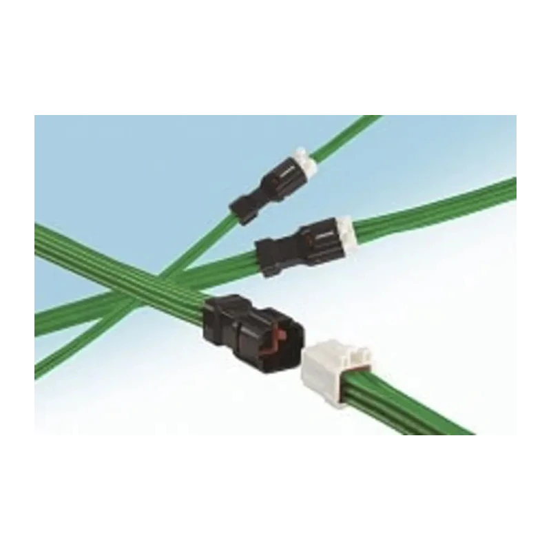 Hirose Male Crimp Connector Housing 9 Way 3 Row 2.2 mm Pitch Cable Mount Straight DF62W