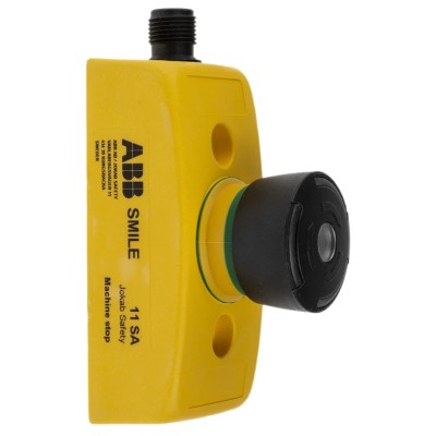 ABB Jokab Smile 11 SA Tina Series Black Round Twist Release Push Button Switch 32.2 mm 2TLA030050R0500 Smile 11 SA Tina