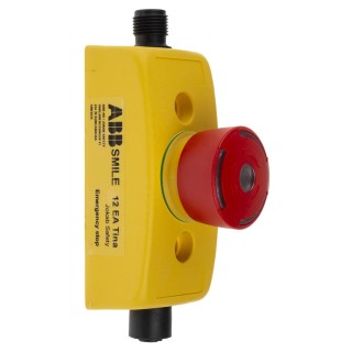 ABB Jokab Smile 12 EA Tina Series Turn Release Illuminated Emergency Stop Push Button 2TLA030050R0200 Smile 12 EA Tina