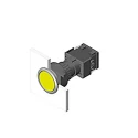 EAO Green Pilot Light Square IP65 Series 61 IP65