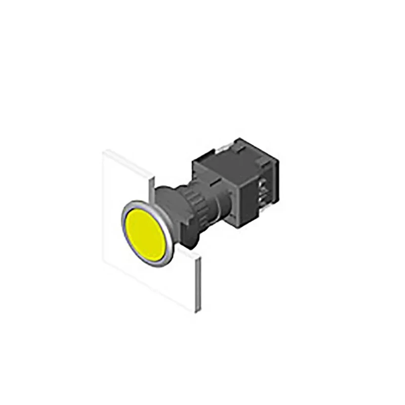 EAO Green Pilot Light Square IP65 Series 61 IP65