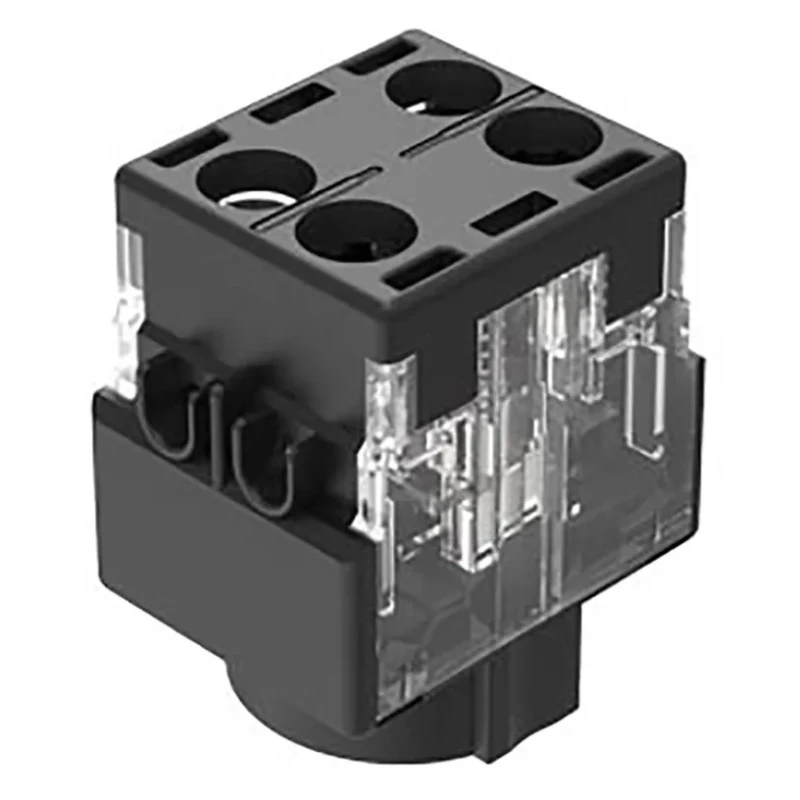 EAO Push Button Contact Block 250 V AC 250 V DC 1 CO Screw Terminal 5A 61-8625.11