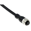 ABB Jokab Sensor Actuator Cable Female 8-way M12 Connector to Unterminated Free End, 20m Length 2TLA020056R4100 M12-C203