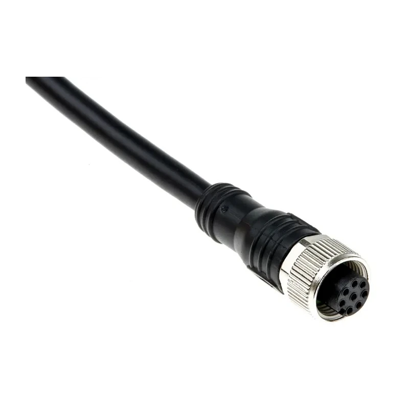ABB Jokab Sensor Actuator Cable Female 8-way M12 Connector to Unterminated Free End, 20m Length 2TLA020056R4100 M12-C203