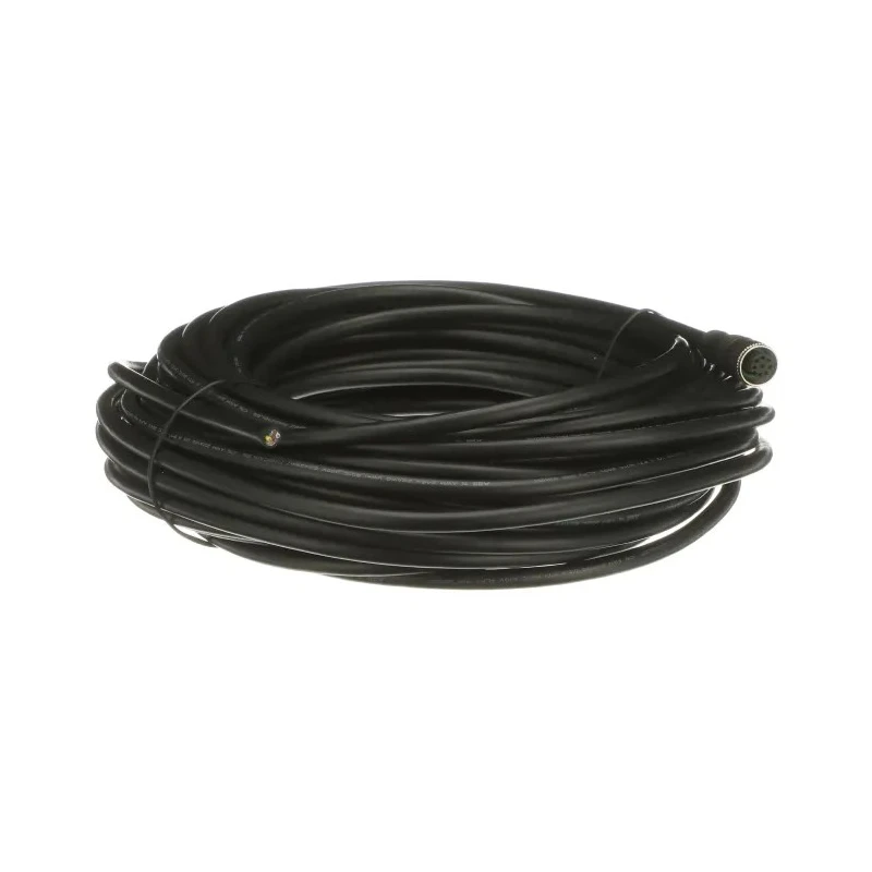 ABB Jokab Sensor Actuator Cable Female 8-way M12 Connector to Unterminated Free End, 20m Length 2TLA020056R4100 M12-C203