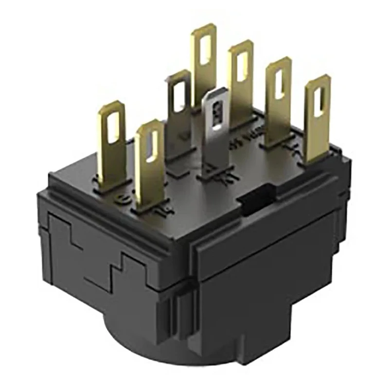 EAO Push Button Contact Block 250 V AC 250V DC 5A Current Rating, 2 NO/1 NC Contacts 61-8490.22