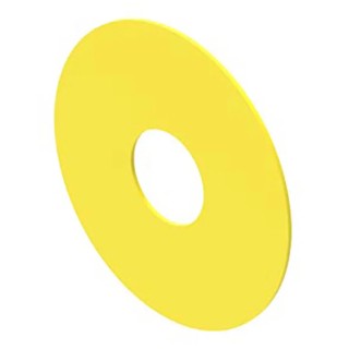 EAO Emergency Stop Legend Plate for Use with 61 Series Push Button 61-9970.0