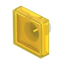 EAO Yellow Square Modular Switch Lens for Use with Series 61 Switch 61-9671.4