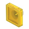 EAO Yellow Square Modular Switch Lens for Use with Series 61 Switch 61-9671.4