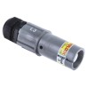 ITT Cannon Veam Powerlock IP67 Grey Cable Mount 1P Straight Industrial Power Connector 400A 1kV NLS-3-GY-S120-M40A