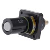 ITT Cannon Industrial Power Connector Panel Mount 400A 1kV IP65, IP67 Black Veam Powerlock NPDFT-2-BK-L-T4