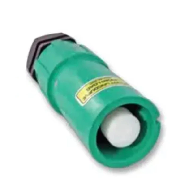 ITT Cannon Veam Powerlock IP67 Blue Cable Mount 1P Straight Industrial Power Connector 400A 1kV NLS-N-BL-S120-M40A