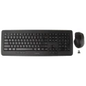 Cherry Wireless Standard Keyboard & Mouse Set USB QWERTY (US) Black JD-0520EU-2