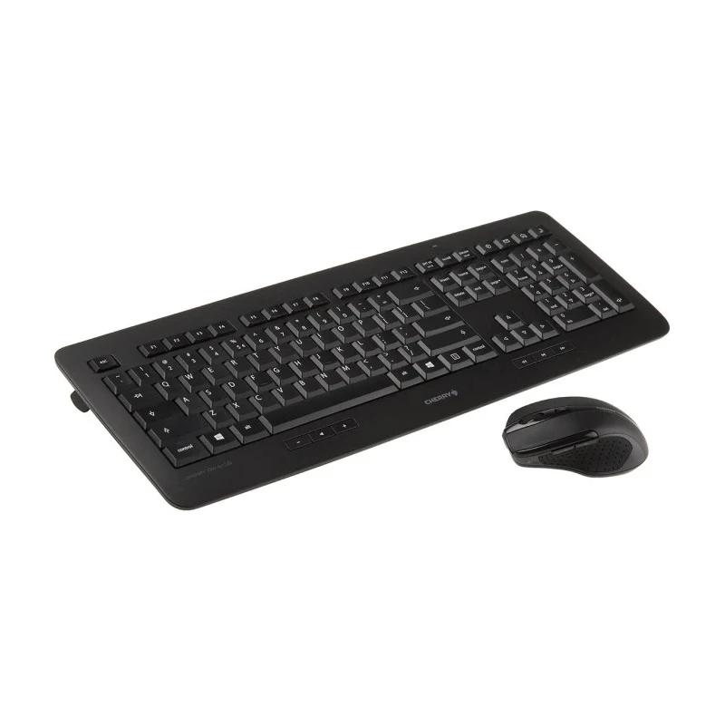 Cherry Wireless Standard Keyboard & Mouse Set USB QWERTY (US) Black JD-0520EU-2