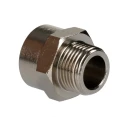 RS PRO Brass Pipe Fitting Straight Threaded Reducer Male G 3/8 in to Female BSPP 3/8 in 176-1002