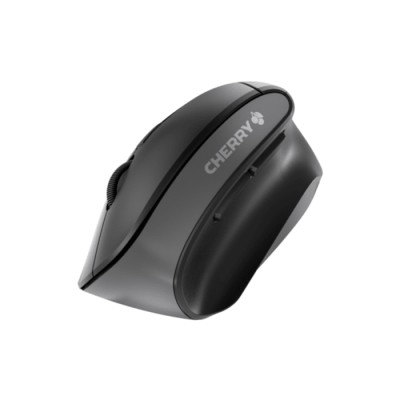Cherry Wireless Ergonomic 6 Button Infrared Mouse Black JW-4500