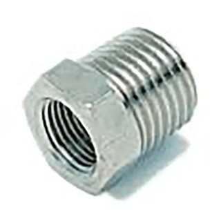RS PRO Brass Pipe Fitting Straight Threaded Reducer Male BSPT 1/4 in to Female British Standard Parallel Pipe 176-1010