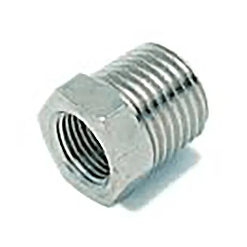 RS PRO Brass Pipe Fitting Straight Threaded Reducer Male BSPT 1/4 in to Female British Standard Parallel Pipe 176-1010