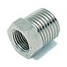 RS PRO Brass Pipe Fitting Straight Threaded Reducer Male BSPT 1/4 in to Female British Standard Parallel Pipe 176-1010