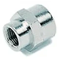 RS PRO Nickel-Plated Brass Threaded Fitting Male BSP 1/4 in to 1/2 in, Max Operating Temperature 300°C 176-1044