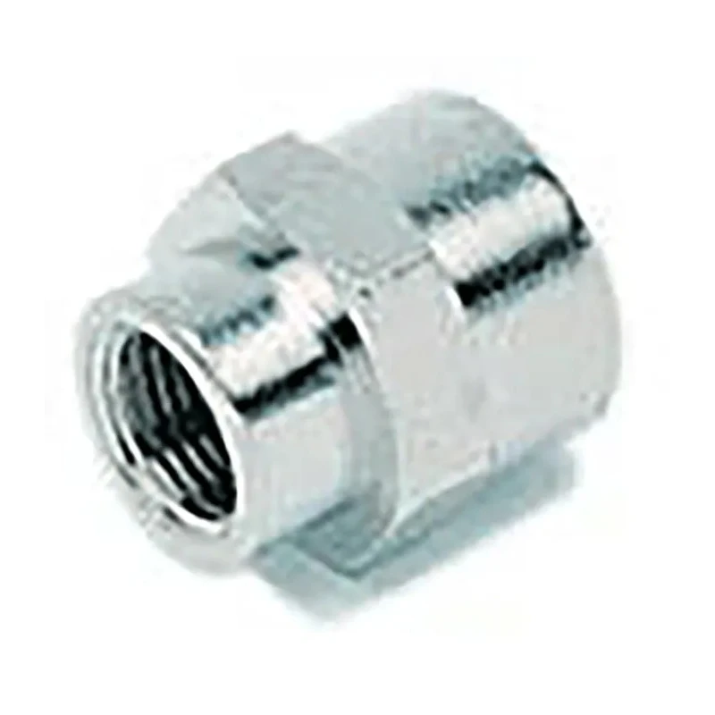 RS PRO Nickel-Plated Brass Threaded Fitting Male BSP 1/4 in to 1/2 in, Max Operating Temperature 300°C 176-1044