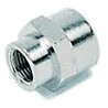 RS PRO Nickel-Plated Brass Threaded Fitting Male BSP 1/4 in to 1/2 in, Max Operating Temperature 300°C 176-1044