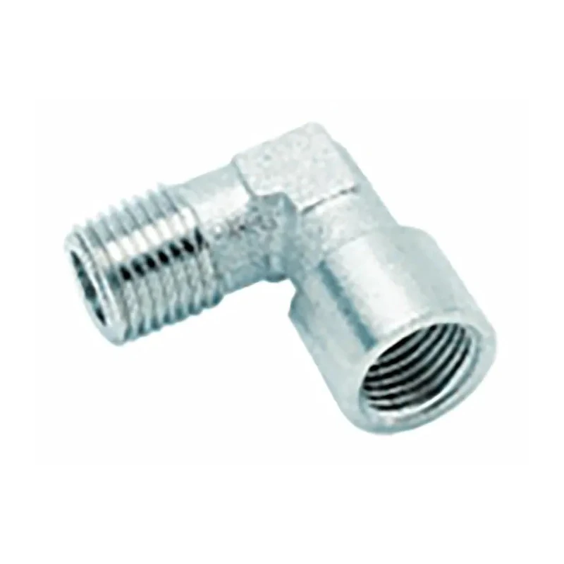 RS PRO Brass 90° Threaded Fitting Male R 3/4 in to Female R 3/4 in, Nickel-Plated, 85 bar, RoHS 176-1089