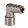 RS PRO 90° Threaded Brass Pipe Fitting Male R 1/8 in to Female R 1/8 in 176-1084