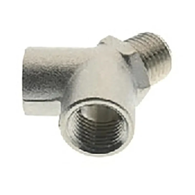 RS PRO Brass Threaded Tee Fitting Male G 1/2 in to Female G 1/2 in, 50 bar Pressure, Model 176-1092
