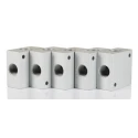 RS PRO Pneumatic Manifold 1 Outlet Port Aluminium, Nickel Plated, Max Pressure 75 bar, Max Temperature 300°C 176-1099