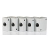 RS PRO Pneumatic Manifold 1 Outlet Port Aluminium, Nickel Plated, Max Pressure 75 bar, Max Temperature 300°C 176-1099