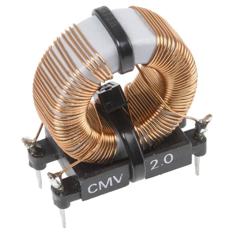 Roxburgh EMC 7.5 mH Ferrite Common Mode Choke Radial Lead 2 A Idc 250V AC Max SRF 440 Hz CMV20