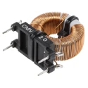 Roxburgh EMC 7.5 mH Ferrite Common Mode Choke Radial Lead 2 A Idc 250V AC Max SRF 440 Hz CMV20